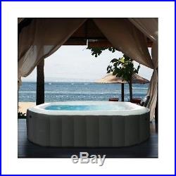 Jacuzzi Spa Hot Tub Inflatable 4-Person Patio Portable Relax Massage
