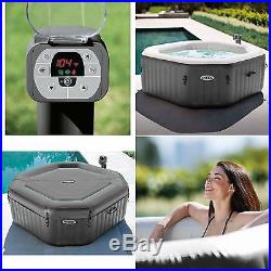 Jacuzzi Spa Hot Tub Portable 4 Person Heated Bath Pool Bubble Jets Water Massage