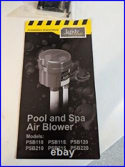 Jandy Polaris Zodiac PSB220 Pro Series 2HP 240V Quiet Pool Spa Hot Tub Blower