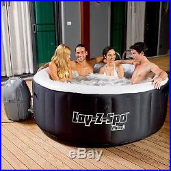 Lay-z-spa 2016 Miami Inflatable Portable Hot Tub Jacuzzi 4 Person