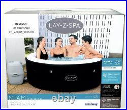 LAY Z SPA MIAMI New 2021 Model 2-4 People Lazy Spa Hot Tub