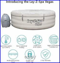 LAY Z SPA VEGAS HOT TUB 4-6 Person=Knock £50 if you Collect= FREE MAINLANDUKPOST