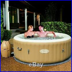 Lay Z Spa 2017 Palm Springs Inflatable Portable Hot Tub Jacuzzi 4-6 Person