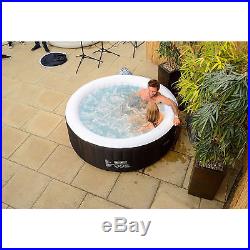 Lay-Z-Spa 54123-BNNX16AB02 Miami Inflatable Portable Hot Tub Spa 2-4 Person