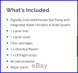 Lay Z Spa Bali Airjet With LEDs. Brand New, UK Stock, Fast Dispatch