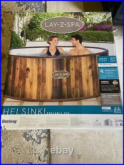Lay Z Spa Helsinki Hot Tub 7 Person 2021 withFREEZESHIED TECHNOLOGY FREE P+P