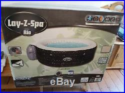 Lay-Z-Spa Lazy Spa Rio Hot Tub fits 4-6 people NEW IN BOX