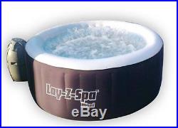 Lay-Z-Spa Miami Inflatable Hot Tub Holds Up To 4 Adults With Massage System