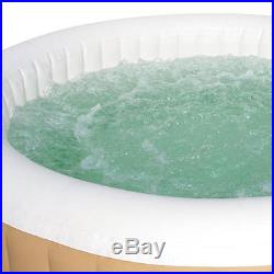 Lay-Z-Spa Palm Springs Air Jet Portable Inflatable Hot Tub Spa For 4-6 Person