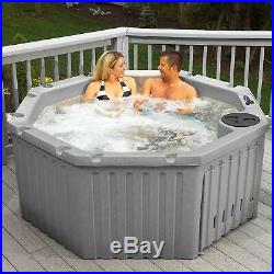 Levity 11-Jet Hot Tub Heavy-duty insulated Spa with 2-speed pump, 4-5 people