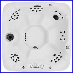 Lifesmart LS600DX 7-Person 65-Jet Hydrotherapy Spa Hot Tub with Locking Cover