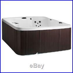 Lifesmart Spas LS550 Plus 5 Person Lounge Hot Tub Spa with 45 Jets and Cover