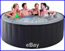Lite Silver Cloud Hot Tub Inflatable Spa Relaxation and Hydrotherapy Portable