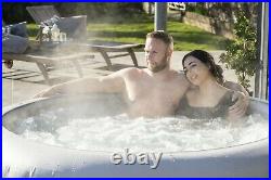 Luxury LED Lights Lay -Z-Spa Paris 4-6 Person Inflatable Airjets Hot Tub