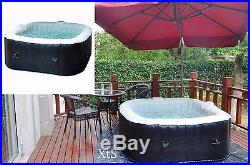 Luxury Portable Spas Hot Tub Bubble Massage Jacuzzi Outdoor Yard DIY Kit Sale