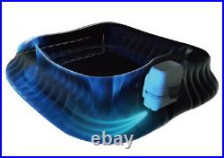 MSpa Aurora 6-person 138-jet plug-&-play inflatable hot tub with LEDs BEST PRICE