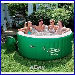 Massage Portable Spa Jacuzzi Heated Inflatable Bubble Jets Deck Hot Tub Body