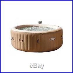 Massage Spa Set Portable Bubble Jets 4 Person Hot Tub Inflatable Outdoor