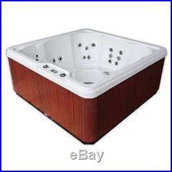 Massage Therapy Spa Jet Bubble Hot Tub Jacuzzi Outdoor Heated 6 Person Relax New