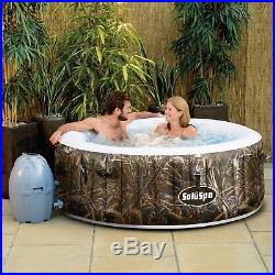 Max-5 Airjet 4-person Portable Inflatable Hot Tub Spa Heaeted Jacuzzi 71 x 26'