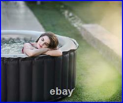 Mspa 2019 Silver Cloud 4 Bather Bubble Portable Inflatable Hot Tub Refurbished