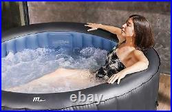 Mspa 2021 Bergen Round 6 Bathers Bubble Portable Inflatable Hot Tub Refurbished