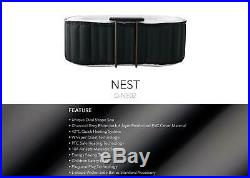 Mspa Nest 2 Bathers nflatable Hot Tub Spa Jacuzzi Home Holiday Family Garden Fun