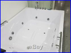 Multiple water jetted dual person hot tub, jacuzzi w mist spraye jt-227 53x71x26