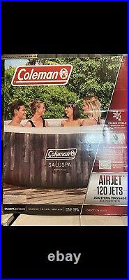 NEW Coleman Saluspa 71 x 26 Bahamas Airjet Inflatable Hot Tub Spa 4-Person