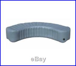 NEW Comfy Inflatable Lay-Z-Spa Hot Tub Square Grey Spa Surround Bench Seat