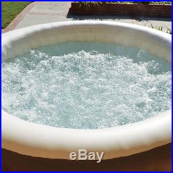 NEW Durable Inflatable Outdoor Portable Hot Tub Jet Spa Jaccuzi Pool 4 Person