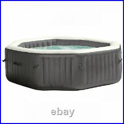 NEW Intex 140 Bubble Jets 6 Octagonal Portable Inflatable Hot Tub Free Delivery
