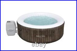 New Bestway SaluSpa 71 in. X 26 in. Madrid AirJet Inflatable Spa 4 person