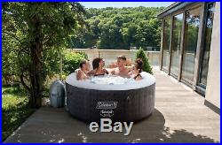 New Coleman SaluSpa 4 Person Inflatable Outdoor Hot Tub Air Jets Jacuzzi Pool