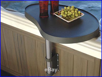 New Distinctive Living Spa Tray Table/Caddy with Mounting Bracket and Hardware