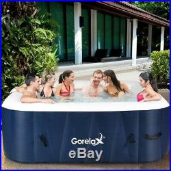 New Hot Tub Portable Outdoor Massage Spa Leisure-6 Person Inflatable
