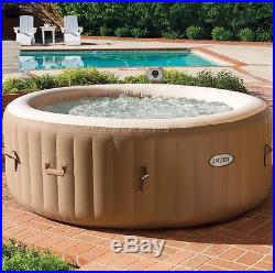 New Inflatable Heated Pool Hot Tub Portable Spa Jacuzzi Massage 4 Person Intex