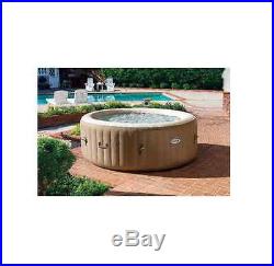 New Intex Portable Inflatable 4 Person Bubble Hot Tub Heated Jacuzzi Spa Pool