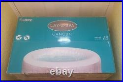 New Lay Z Spa Cancun 4 Person Hot Tub 2021FREE LED LIGHTS2YR WARRANTY