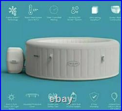 New Lay Z Spa Paris 4-6 Person Hot Tub LED Light With Remote