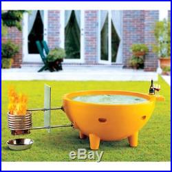 New Round Fiberglass Portable Outdoor Hot Tub Spa Bubble Jaw Dropping Jacuzzi