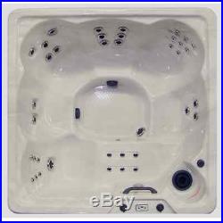 Outdoor Hot Tub Spa 6 Person Jacuzzi Jet Heated Bubble Massage Therapy Pool NEW