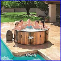 Outdoor Portable Inflatable Spa Hot Tub Jacuzzi Massage Bubble Air Jet 7-Person