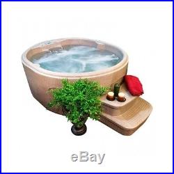Outdoor Spa Hot Tub Patio Jacuzzi 12 Jets Deck Heated Massage Garden 4 Person
