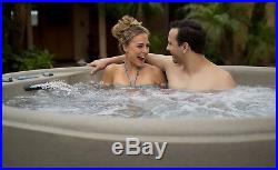 Oval 4 Person Plug In Hot Tub Spa with Steps 12 Jets Lifetime Plug N Play