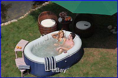 Oval TheraPure Spa Portable Inflatable Hot Tub Bubble Spa TheraPureSpa EST5870
