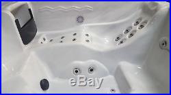 PCS3700 6 Person Outdoor Whirlpool Spa Hot Tub with 37 Therapy Stainless Jets