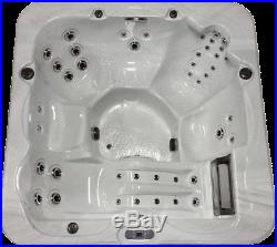 PCS7000 6 Person Outdoor Whirlpool Lounger Spa Hot Tub with 46 Therapy Jets