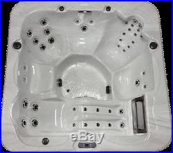 PCS7000 6 Person Outdoor Whirlpool Lounger Spa Hot Tub with 46 Therapy Jets