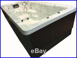PHT2700 Swim Spa Outdoor Whirlpool Lounger Spa Hot Tub with 37 Therapy Jets